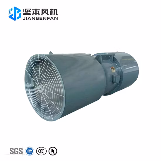 Zentrifugalgebläse/Tunnel-Axial-/Jet-Belüftungs-Abluft-Rauchventilator für Tunnel, Bau, U-Bahn, Untergrund, Bergbau, Metallurgie, Textil, Kühlung China-Hersteller