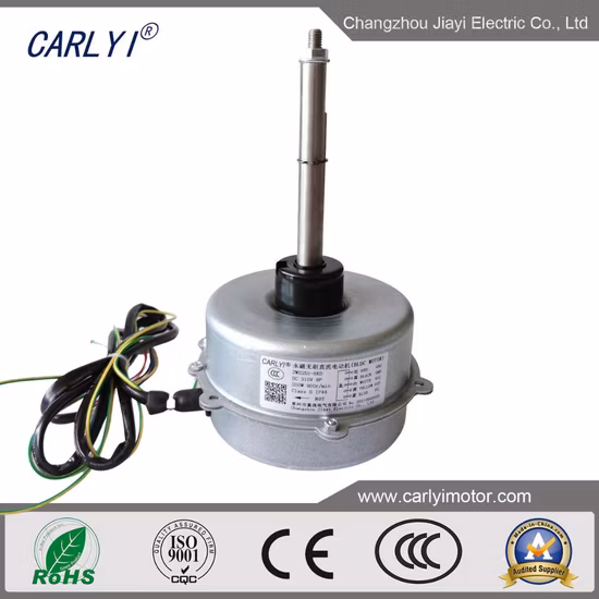 Bürstenloser 1/12-PS-Gleichstrom-Kondensatorlüftermotor für Spuleneinheiten und Luftkühler von Außenklimaanlagen