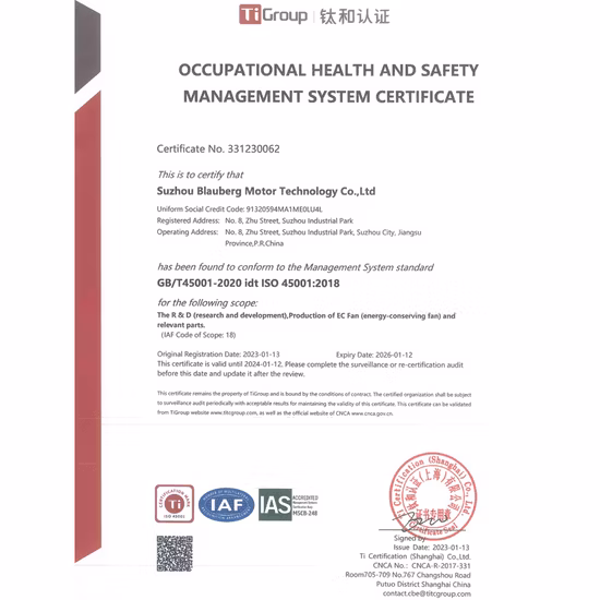 Ec/AC/DC-Radialventilator mit RoHS- und CCC- und CE-Zertifizierung