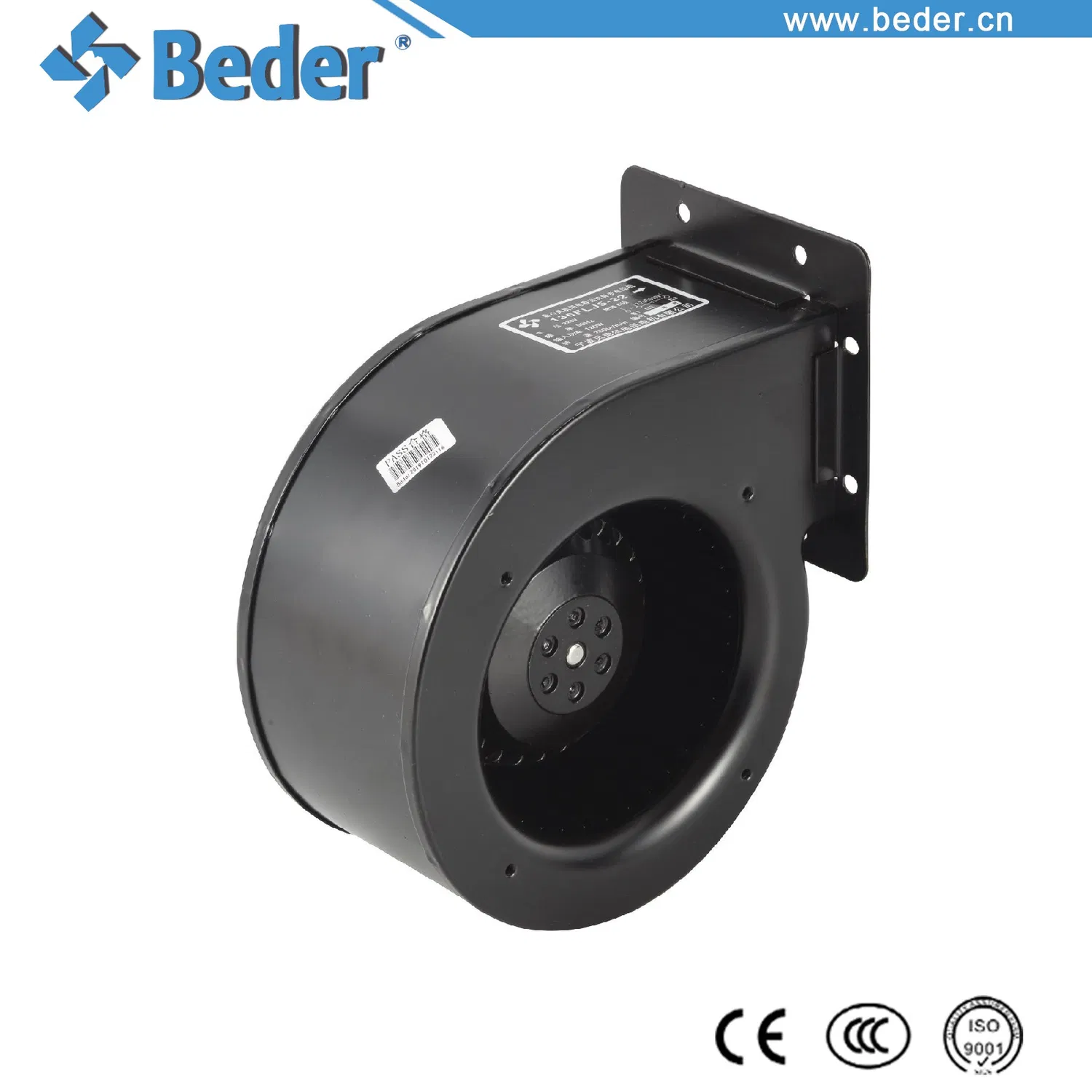 130flj5 Vorwärts-Radialventilator mit doppeltem Einlass