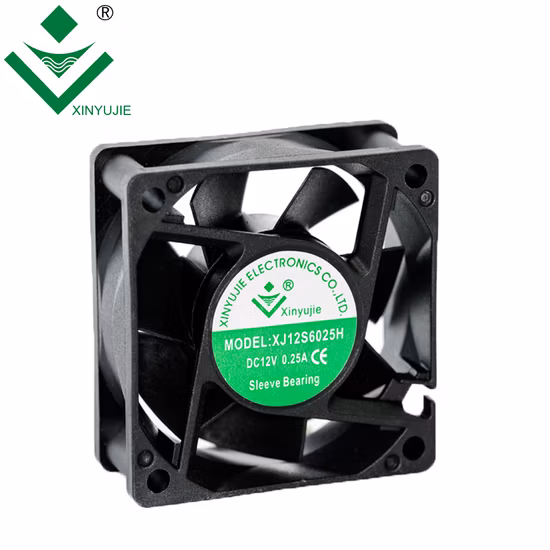 60 x 60 x 25 mm Gleichstromkühlung, zentrifugaler Mini-USB-Lüfter aus heißem Kunststoff, hergestellt in China